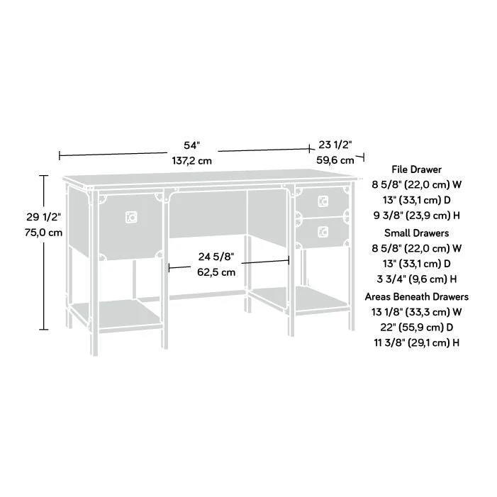 Double Ped Desk