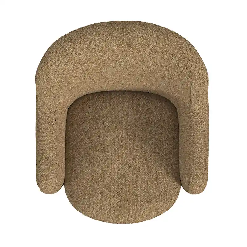 HomePop Upholstered Swivel Accent Chair