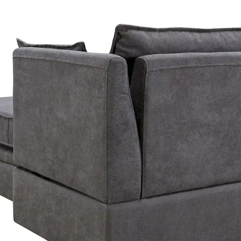 Merax Modern Large U-Shape Modular Sectional Sofa