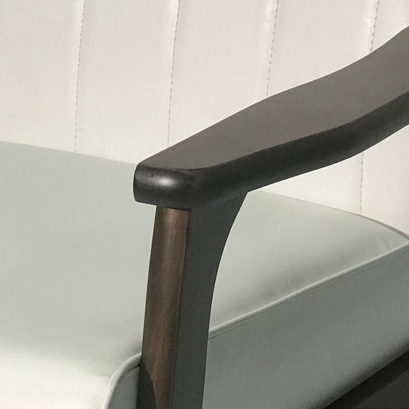 25.75 High Back Faux Leather Accent Chair