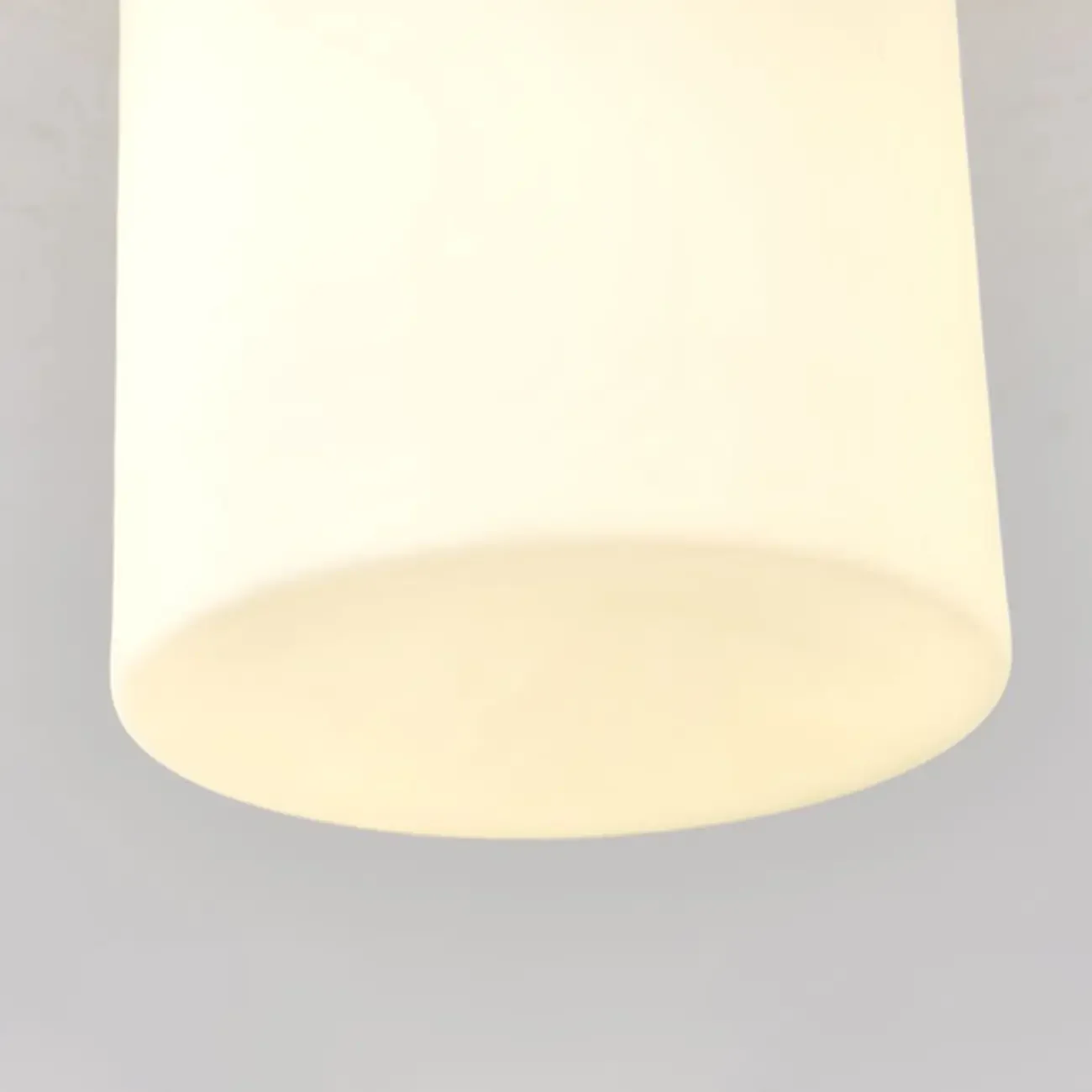 5 to 9 Inch Cube Glass Metal Semi Flush Ceiling Light