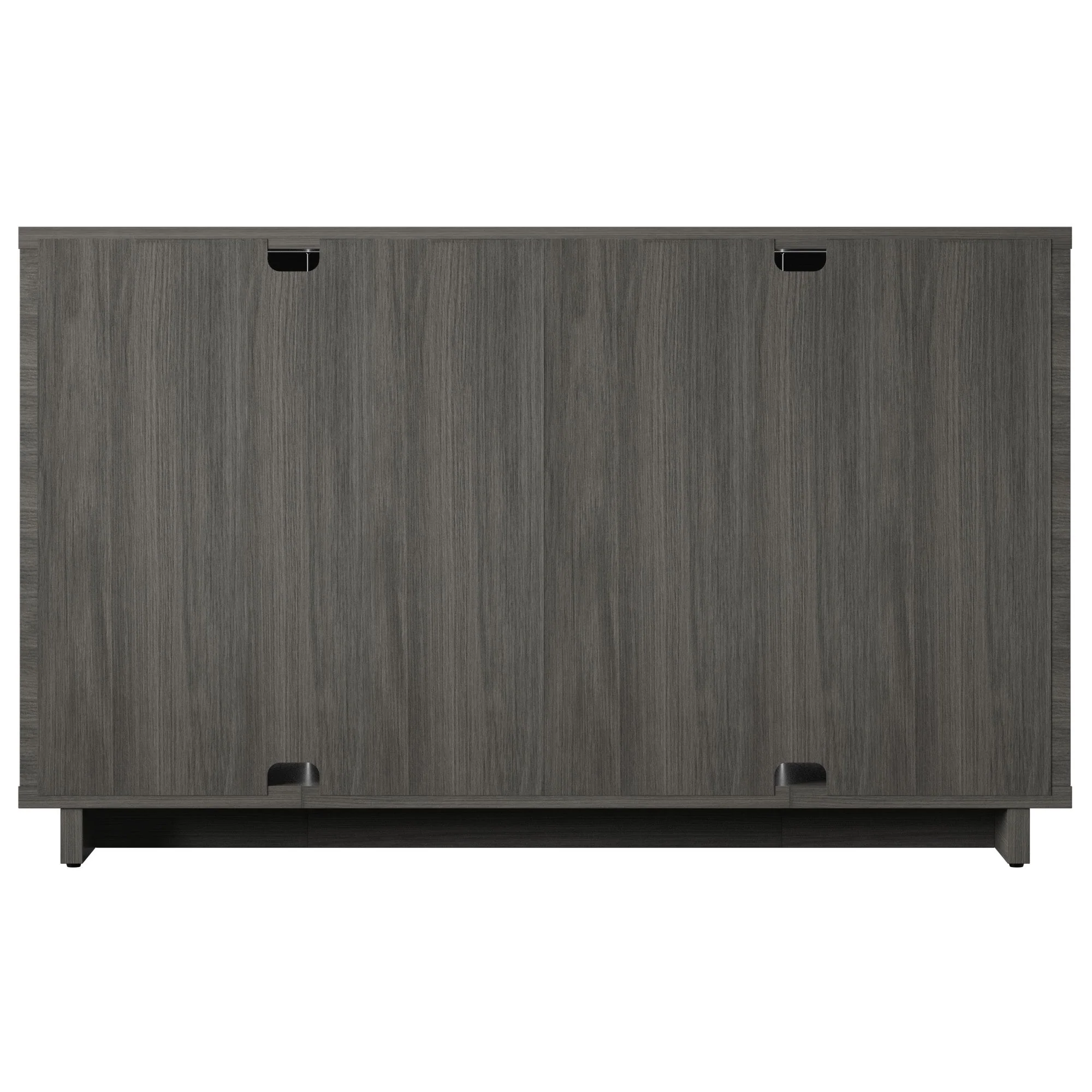 Boho Coastal Linen Design Buffet Sideboard with Shelving Storage