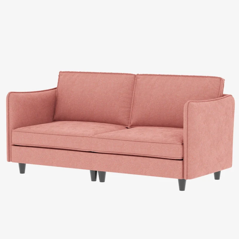 Christopher Knight Home - Hadley 74.27 Loveseat Sofa with Mid-Century Modern Design