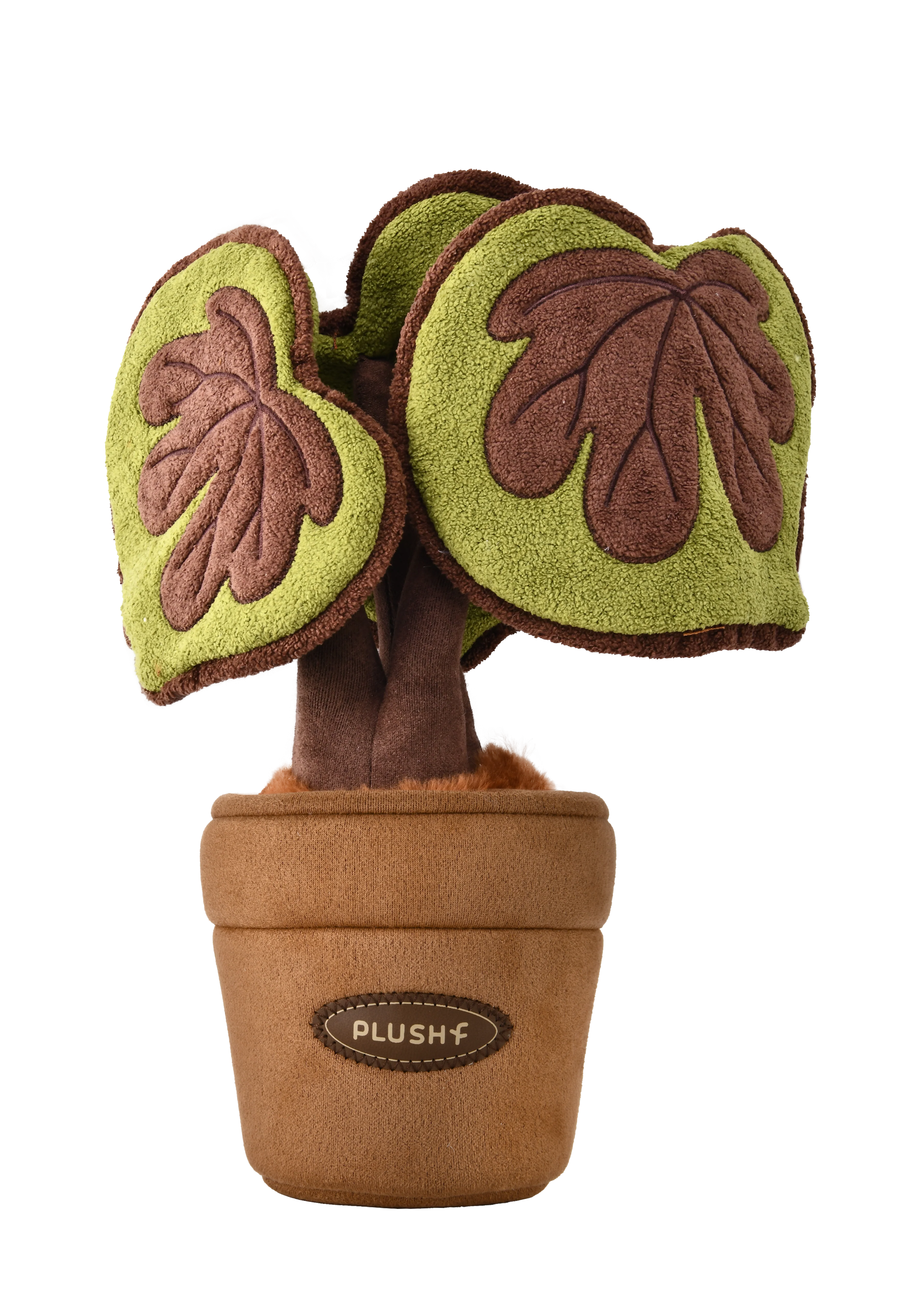 PlushWoods Begonia Bella Plant Plush With Pot 25cm