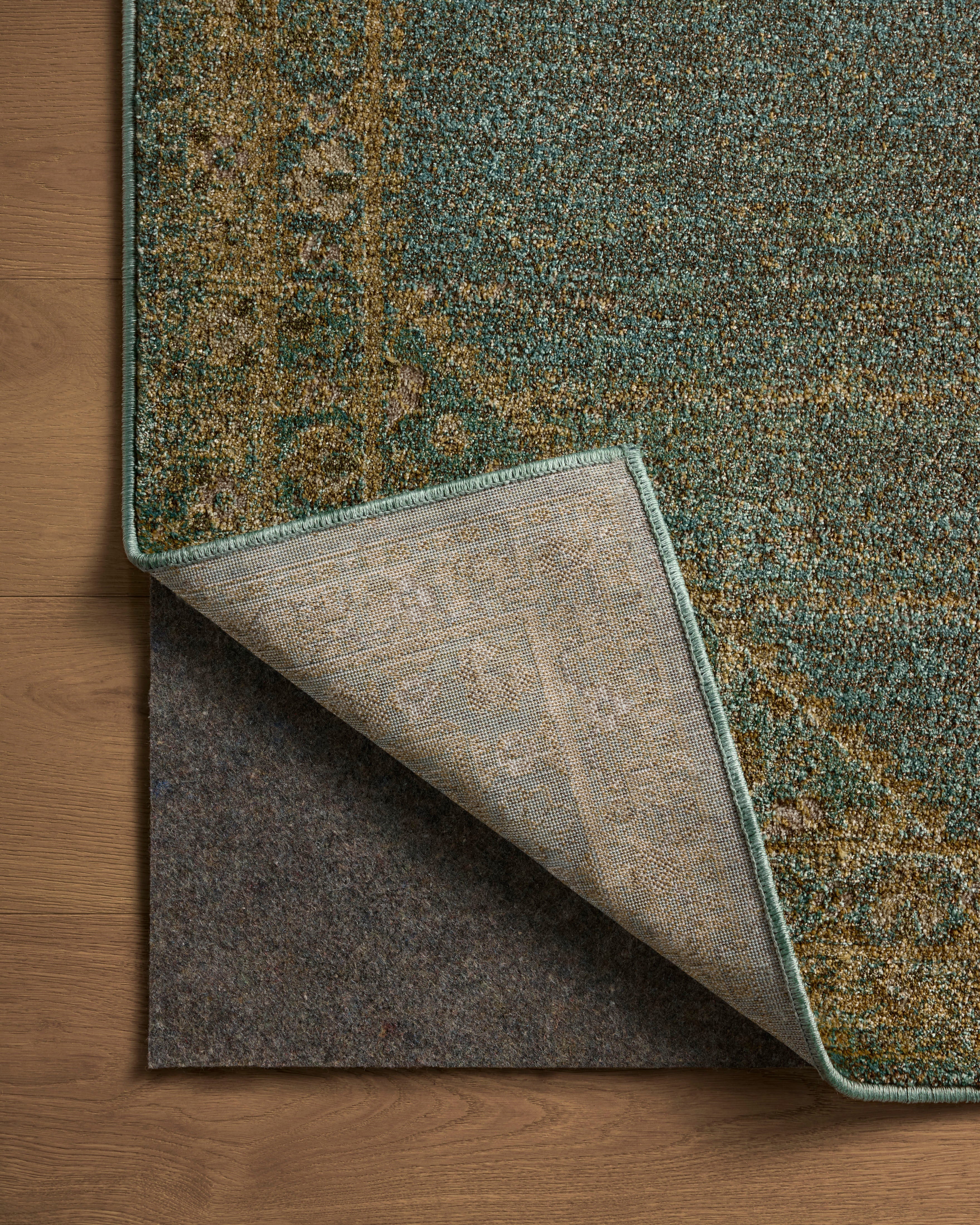 Mona Aqua/Wheat Rug