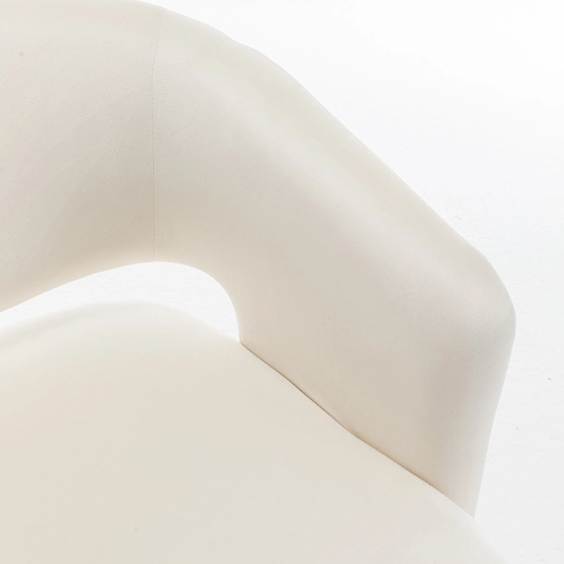 Velvet Swivel Barrel Chair