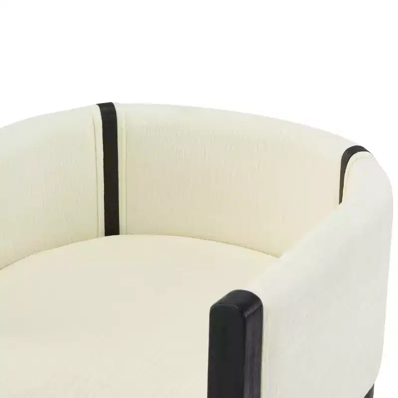 Christopher Knight Home Diana Modern Rubberwood Linen Upholstered Armchairs (Set of 2)