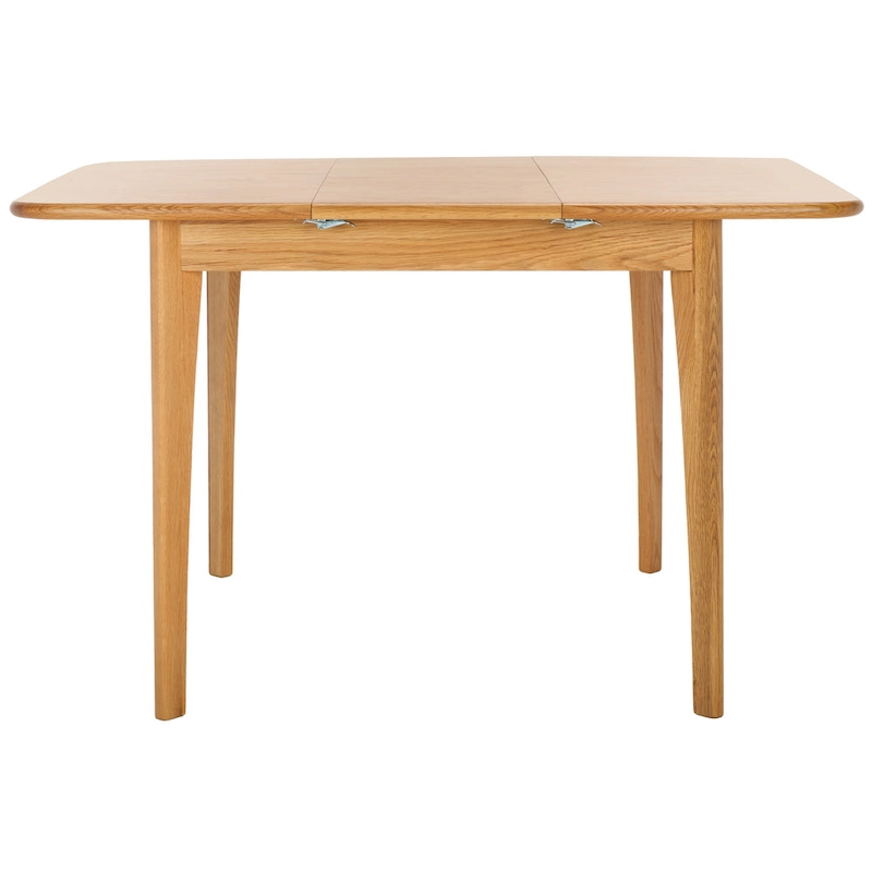 SAFAVIEH Couture Jeanick Extendable Dining Table - 50 W x 50 D x 30 H - 50Wx50Dx30H