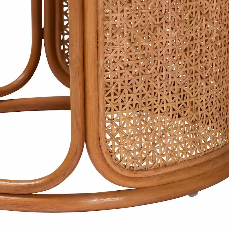 Eldon Bohemian Rattan End Table
