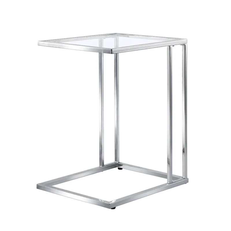 Gideon Glass Top C Table