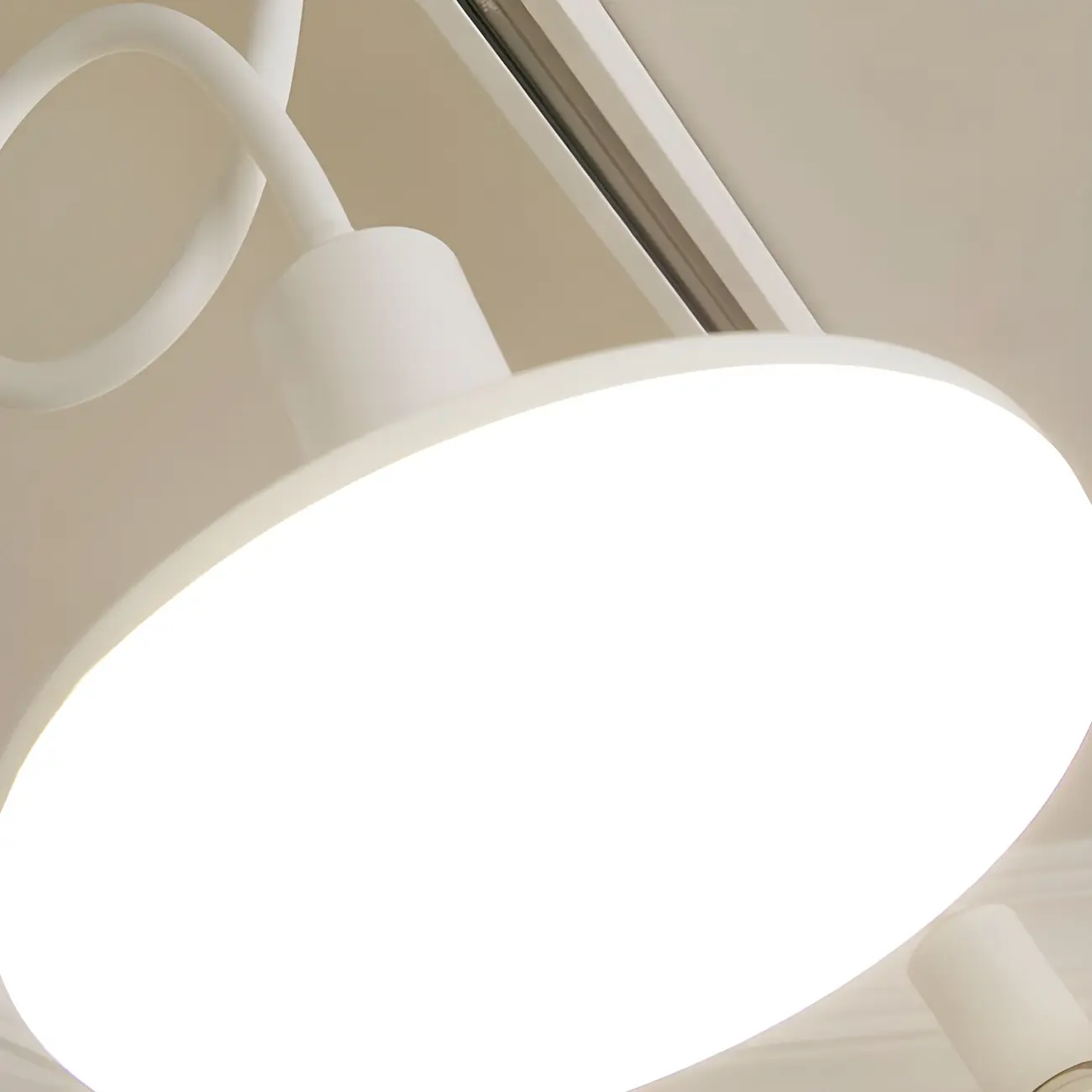 5-Light Modern LED Track Lighting with Adjustable Head