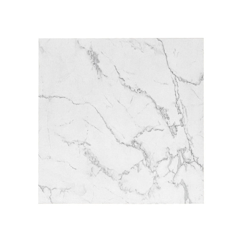 Faux Marble Square Coffee Table