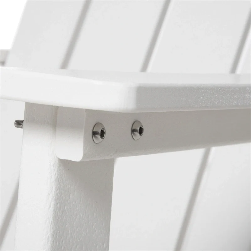 Adirondack Chair,Faux Wood Patio&Fire Pit Chair,Weather Resistant HDPE