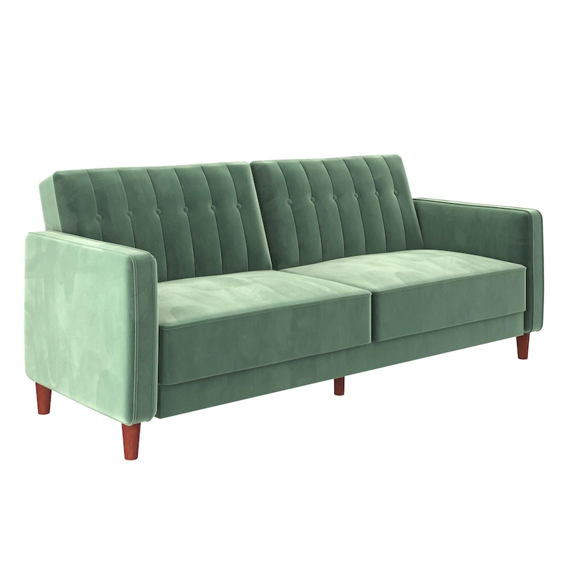 Avenue Greene Ivy Tufted Transitional Futon