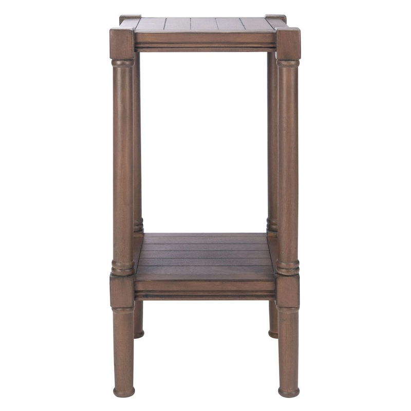 SAFAVIEH Nermira Square Accent Table - 13.8 W x 13.8 L x 28.3 H - 14Wx14Dx28H