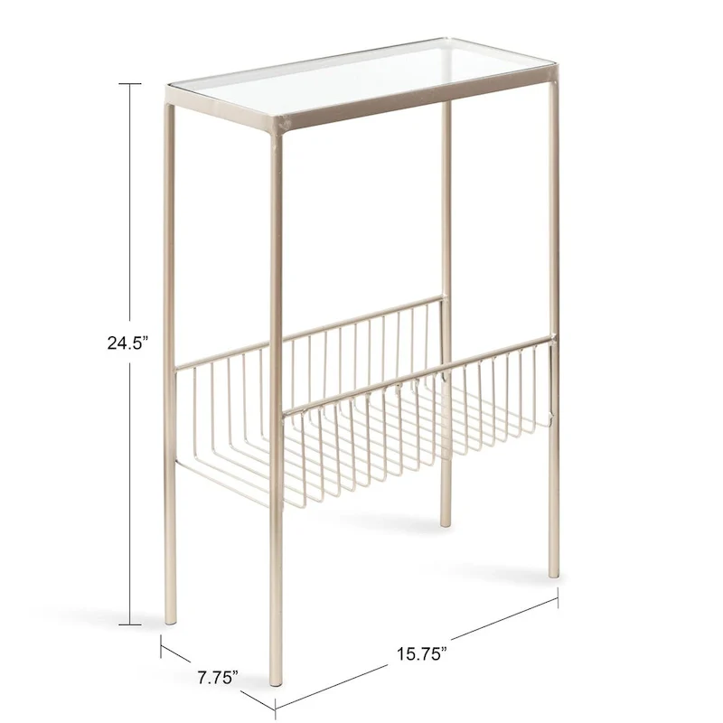 Kate and Laurel Trubey Modern Side Table