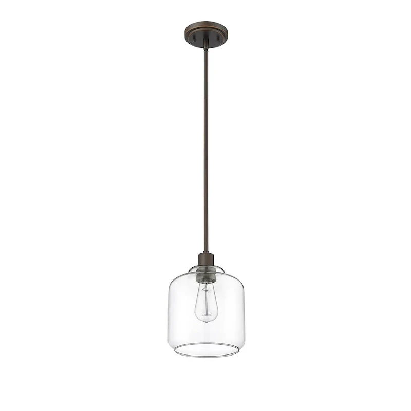Millennium Lighting Asheville 1 Light Mini-Pendant Fixture with Clear Glass Shades