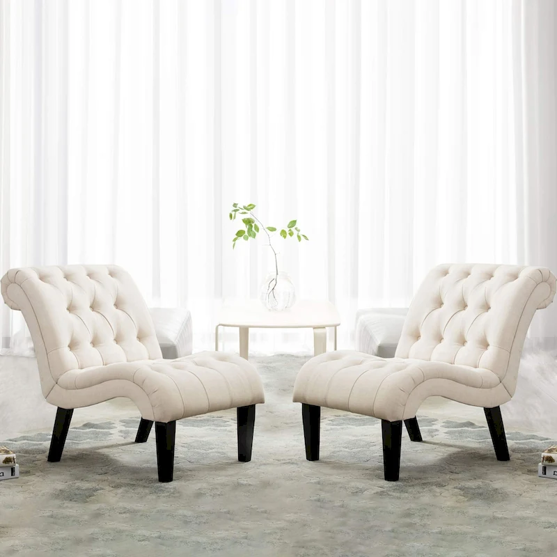 Accent Chairs Set of 2,Living Room Chairs