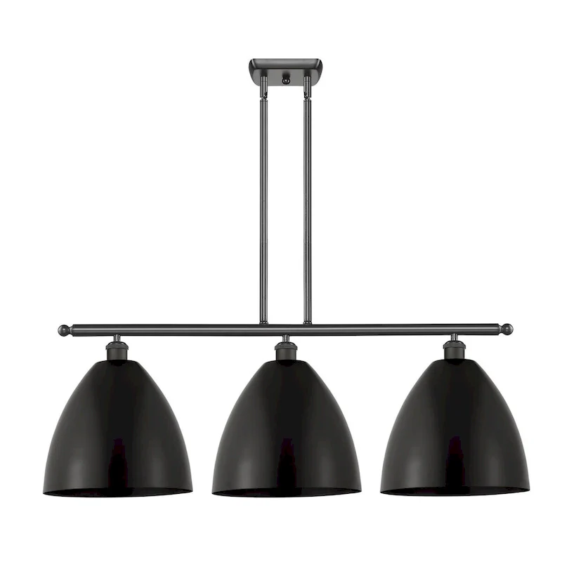 Innovations Lighting Metal Bristol - 3 Light 39  Stem Hung Island Light