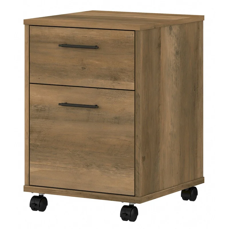 2 Drawer Mobile File Cabinet by