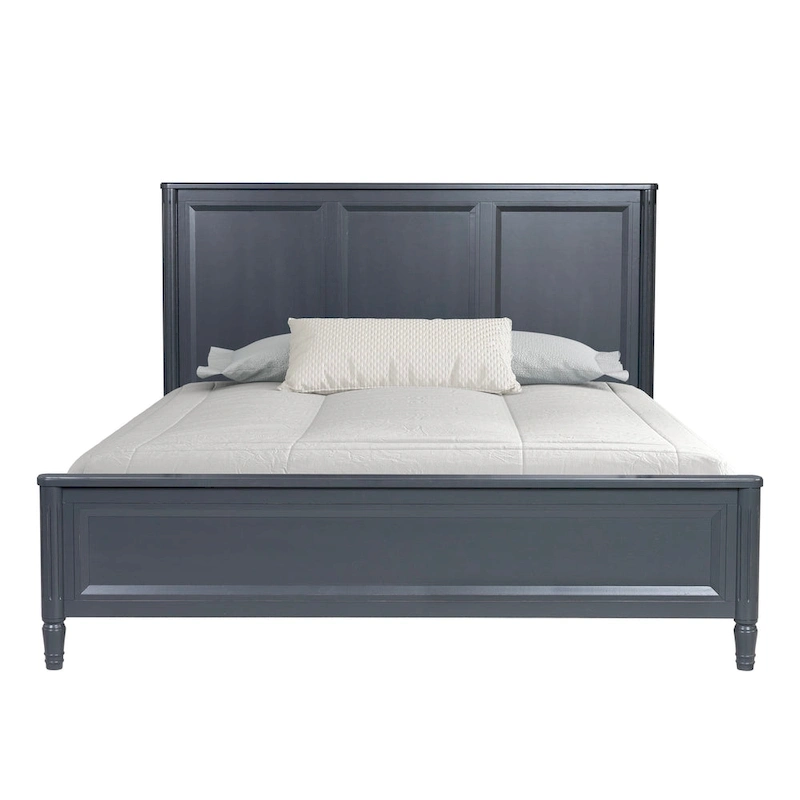 Furniture of America Arlena Classic Modern Solid Wood Panel Bed