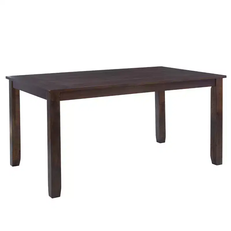 Powell 6pc Rectangle Lewis Dining Set Brown