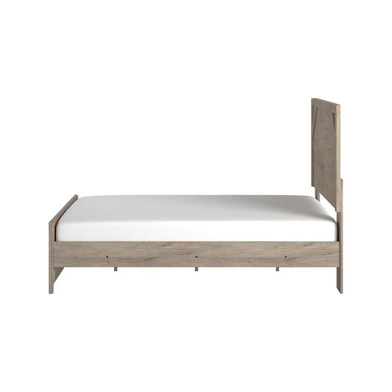Senniberg Light Brown Panel Bed