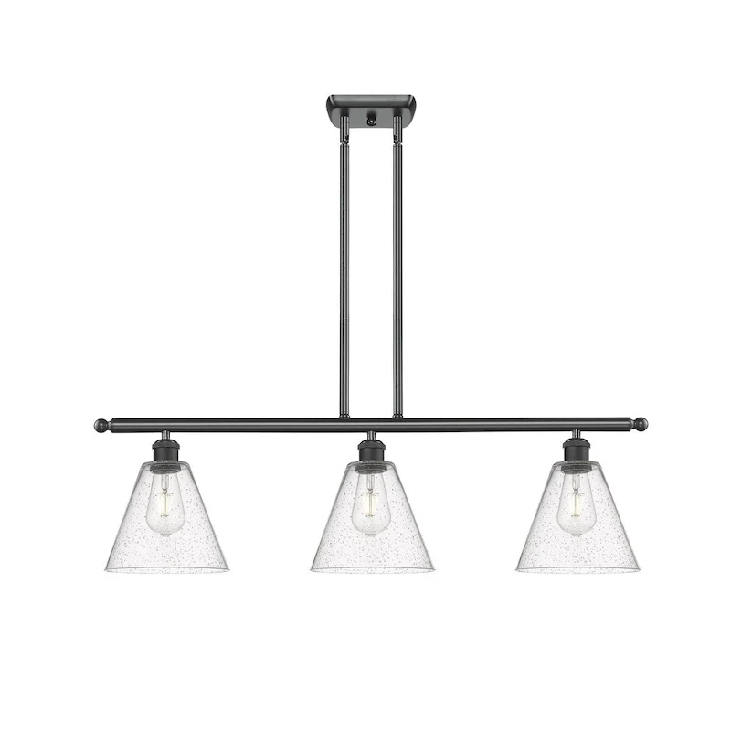 Innovations Lighting Berkshire - 3 Light 36  Stem Hung Island Light