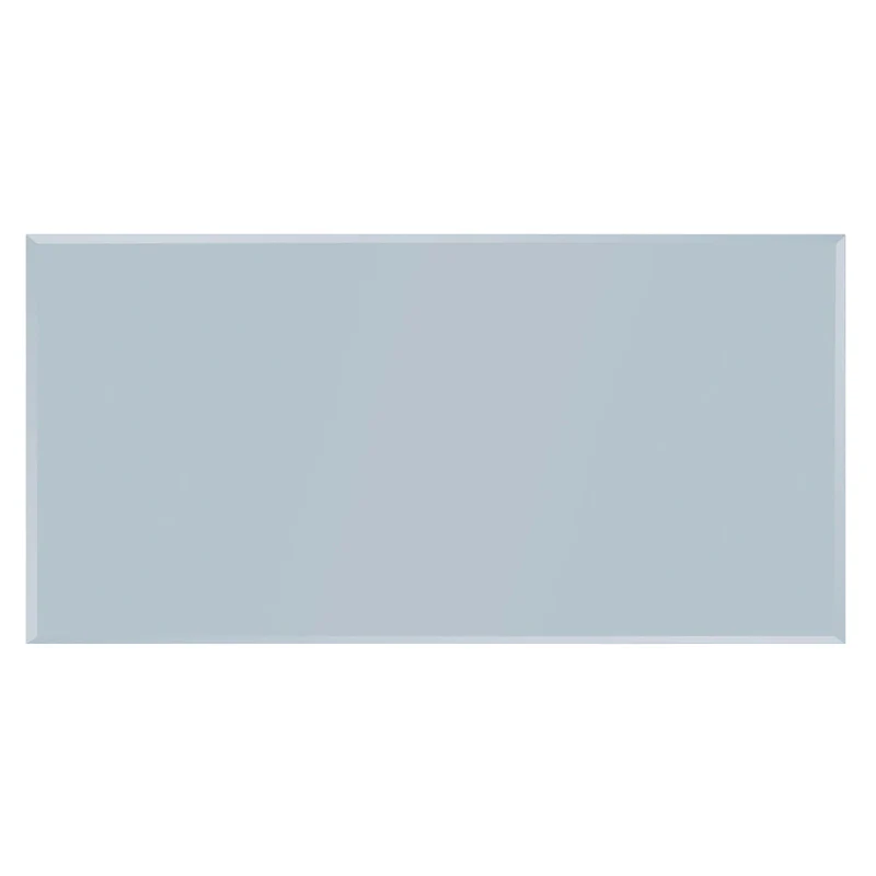 Glam 79-inch Chrome Leg Glass Top Dining Table