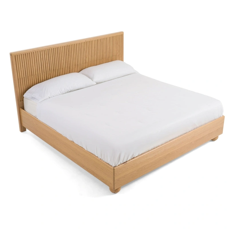 Modrest Winters Modern Natural Oak Bed