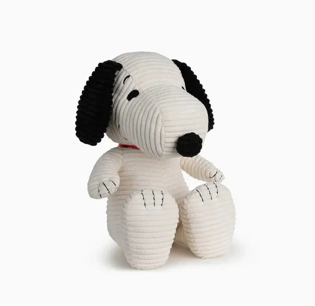 Peanuts Snoopy Corduroy Cream 40cm