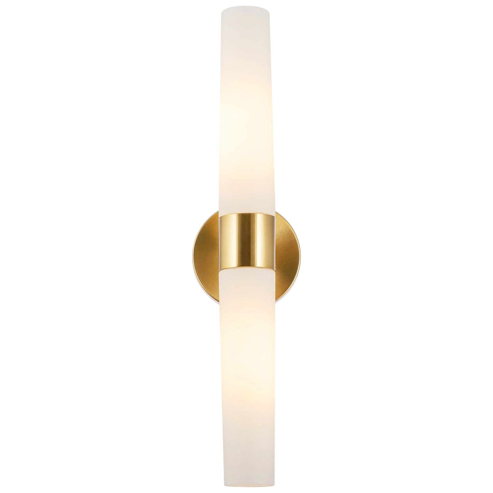 Duo 21 2-Light Modern Bathroom / Vanity Wall Sconce