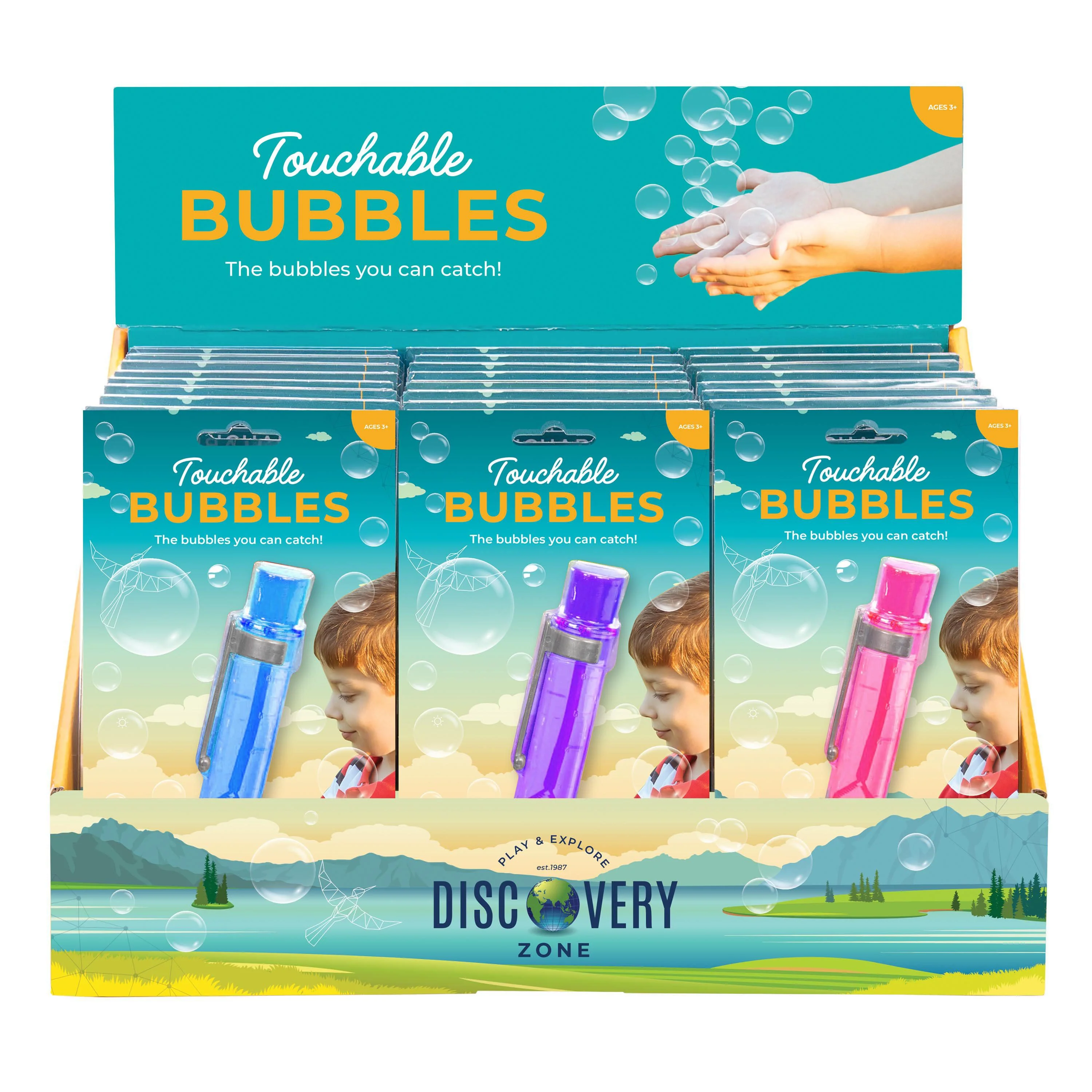 Discovery Zone Touchable Bubbles