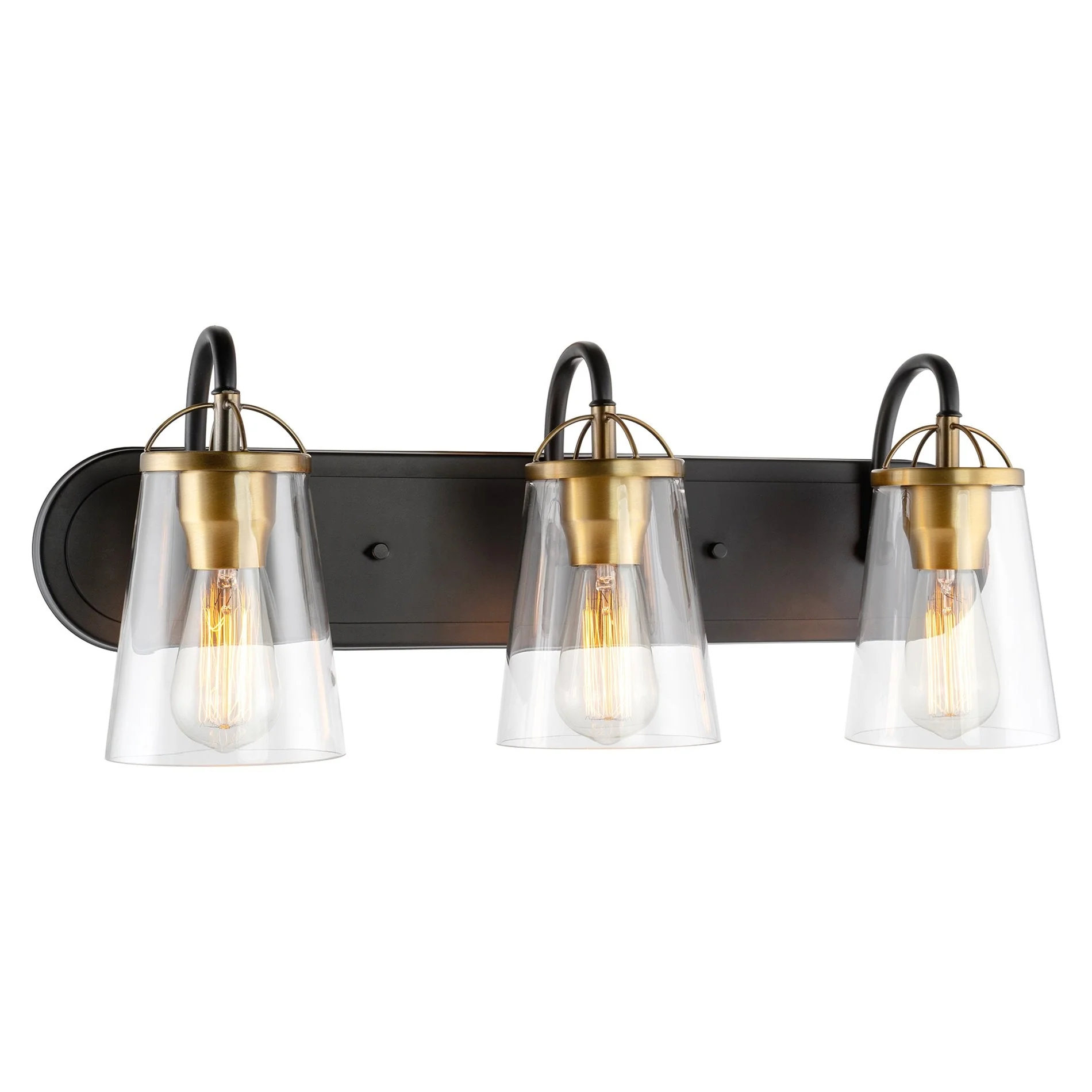 Voltaire 24 Modern Farmhouse 3-Light Vanity / Bathroom Light