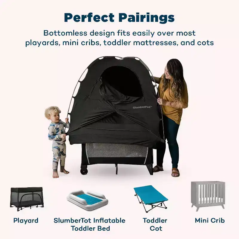 Blackout Portable Privacy Pod with Fan