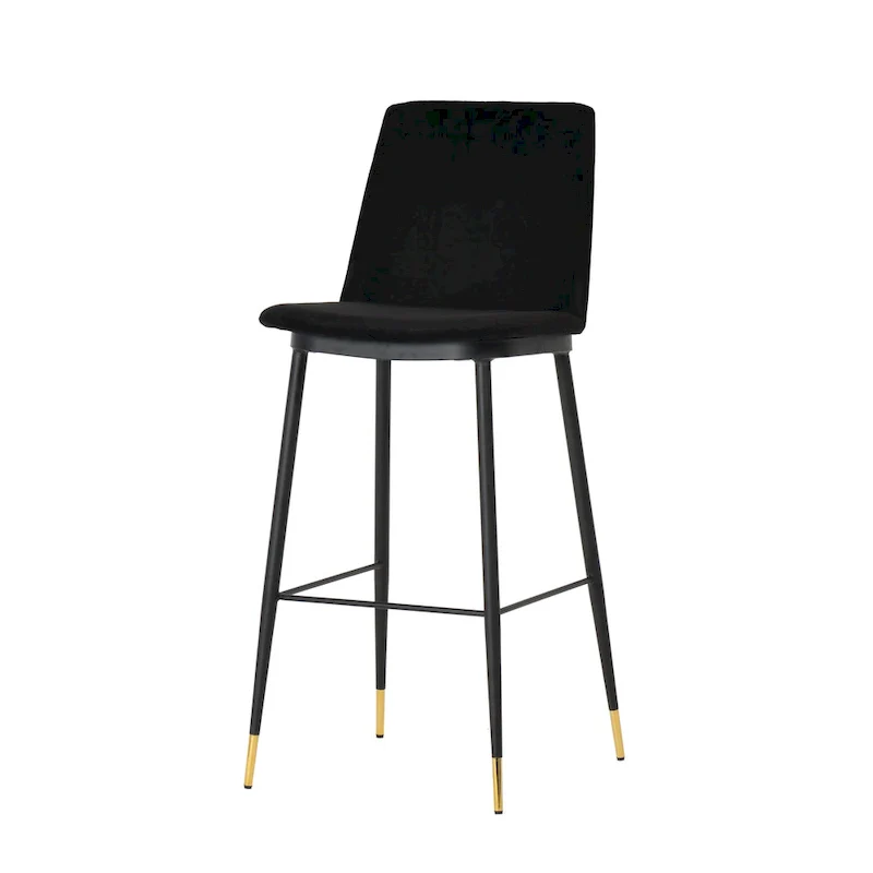 Evora Velvet Counter Stool (Set of 2)
