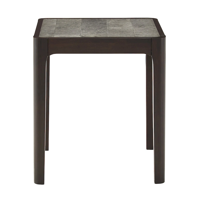 Ludvika Faux Marble Top End Table by iNSPIRE Q Modern
