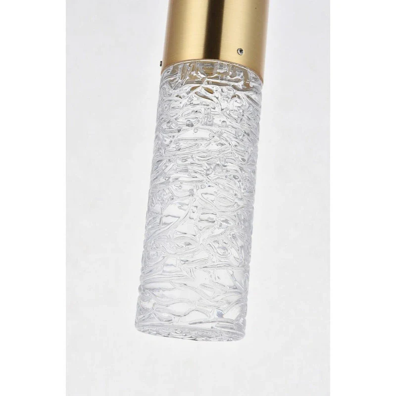 Elegant Lighting Constellation Single Light 5  Wide LED Suspension