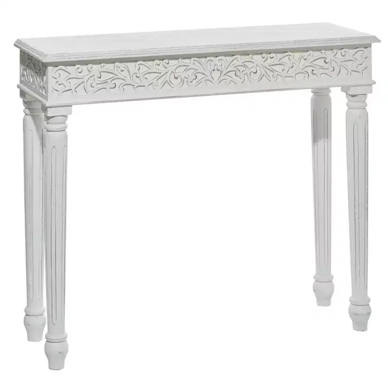 Farmhouse Mango Wood Console Table - Olivia & May