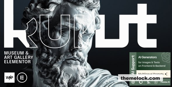 Kunst v1.0 - Museum & Art Gallery Elementor WordPress Theme