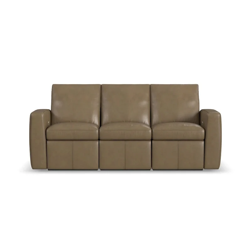 Arina Fawn Power Reclining Sofa by Flexsteel