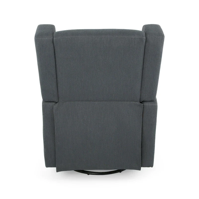 Swivel Glider Recliner, Adjustable Chair with Plush Upholstery