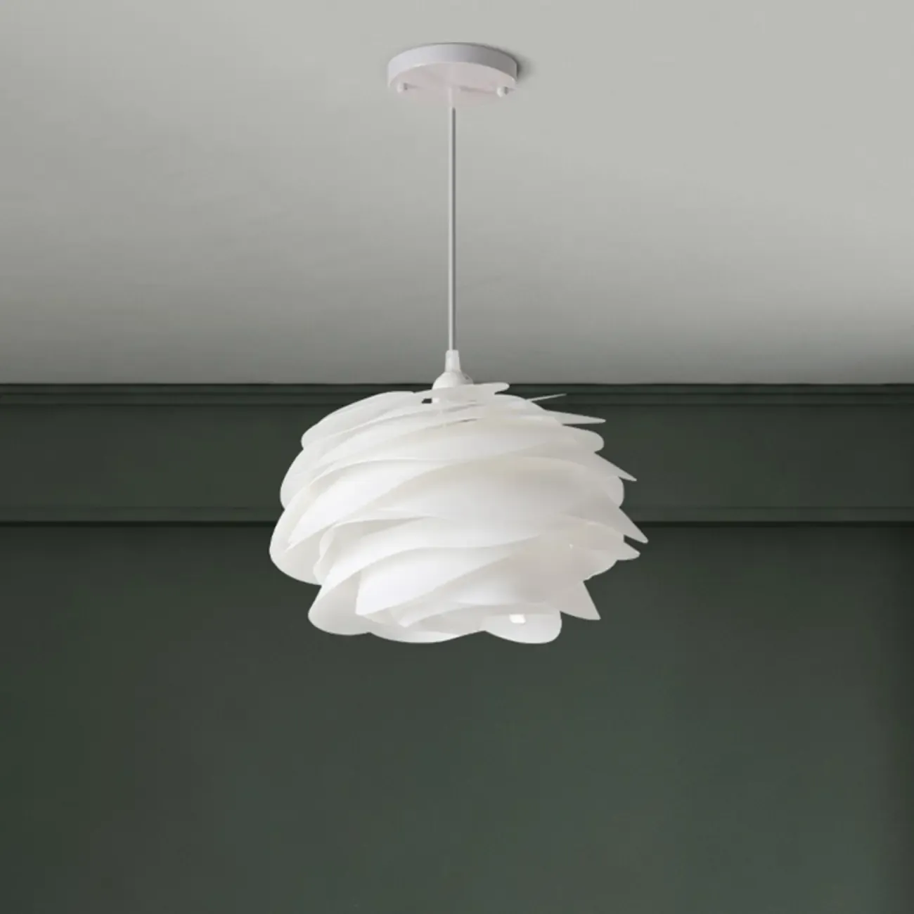 Modern Bedroom LED Pendant light with Adjustable Length