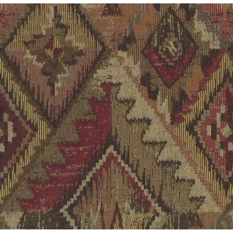 Bali Rattan Swivel Rocker with Tapestry Cushion