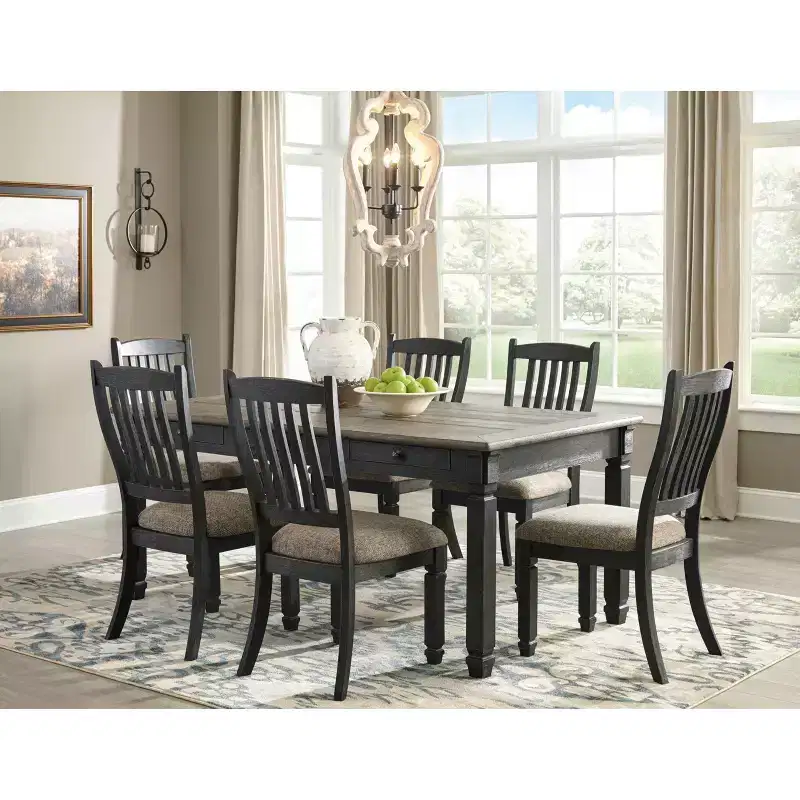 Tyler Creek Rectangular Dining Room Table Brown/Black - Signature Design by Ashley