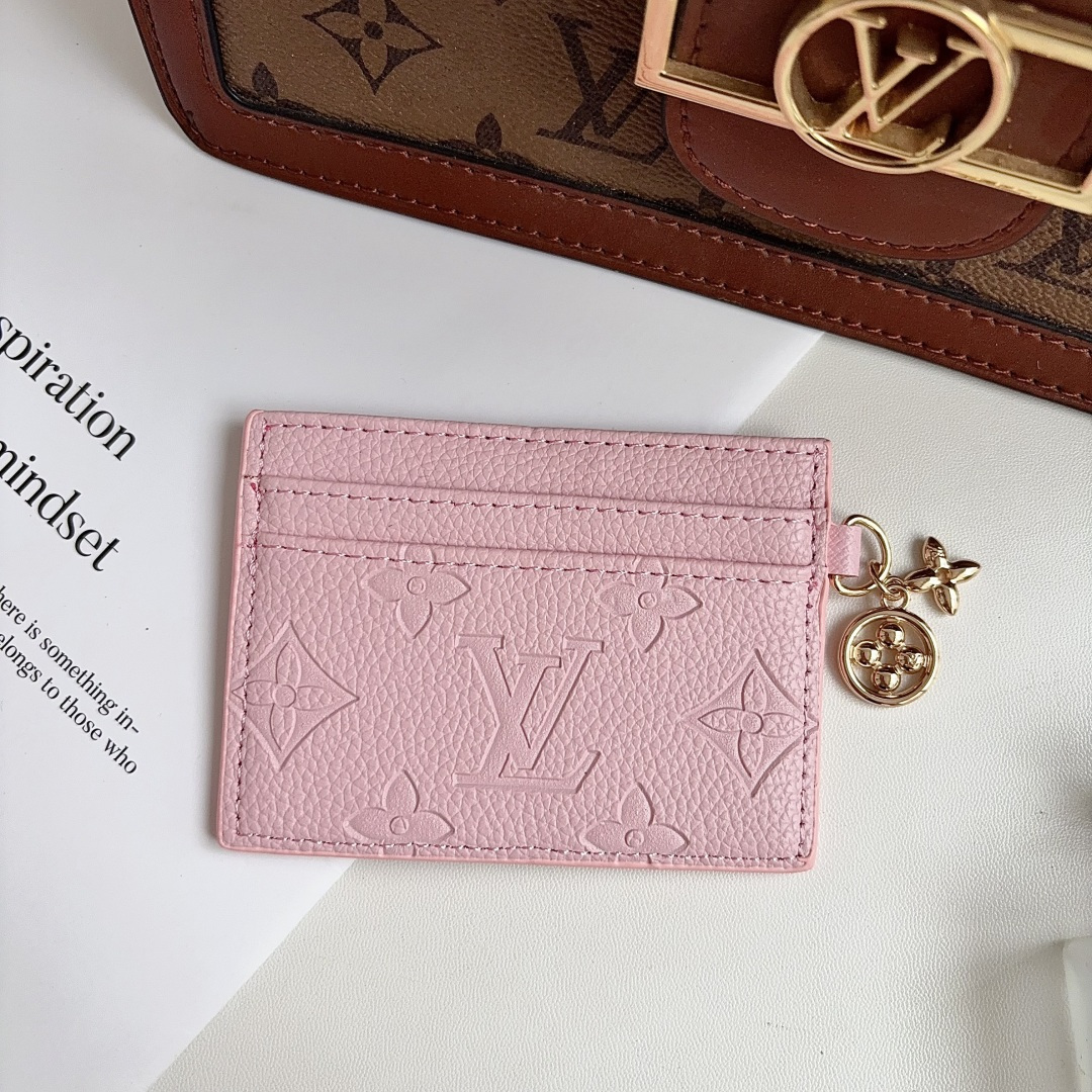 LL Embossed Petal 05 Card Holder - Vania Cases