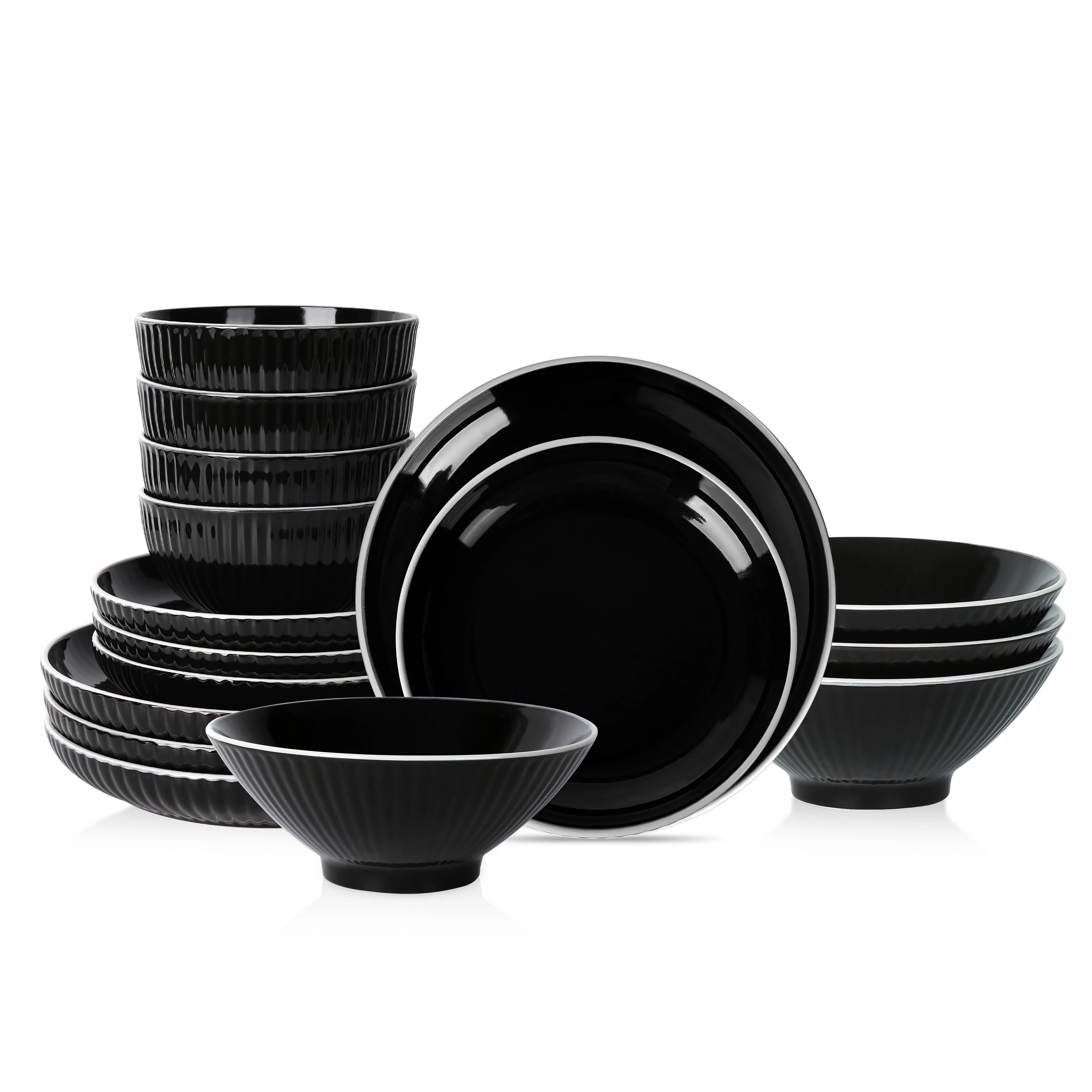 Christian Siriano Lustra Stoneware Dinnerware Set