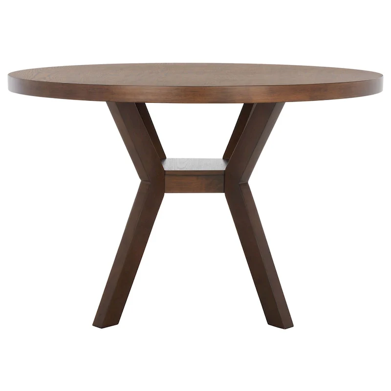 Round Solid Wood Dining Table