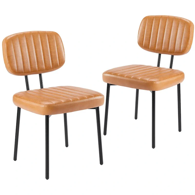 Upholstered Mid Century Modern Kitchen Dining Room Accent Chairs