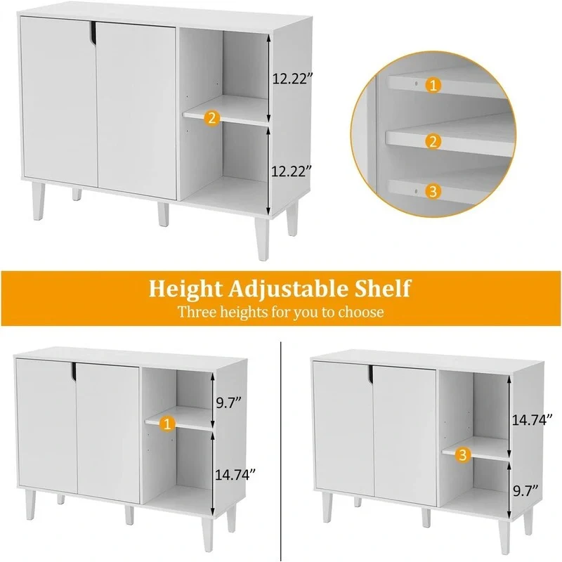 Buffet Cabinet - 15D x 41.8W x 32.5H